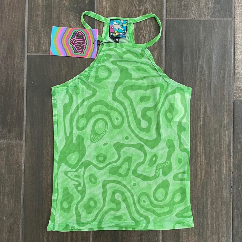 New Omighty Lava Mesh Tank Top